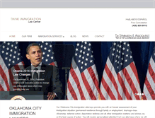 Tablet Screenshot of immigrationuslaw.com